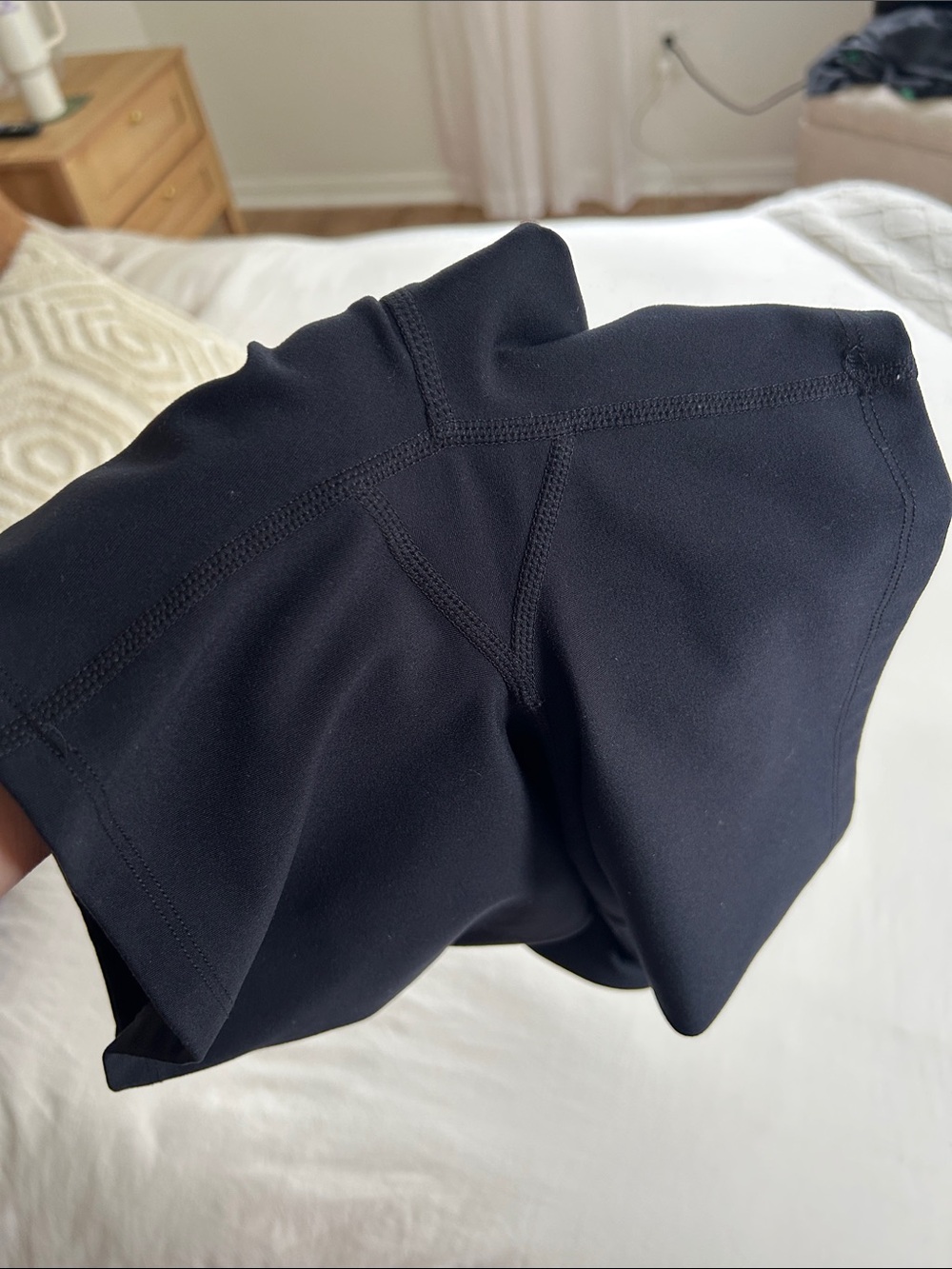 Sage Collective Biker Shorts. Size Large. 4.5” inseam. 15” waist. Side pockets - Picture 5 of 5